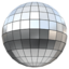 MIRROR BALL emoji in Apple's design style - Unicode 1FAA9