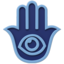 HAMSA emoji in Apple's design style - Unicode 1FAAC