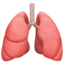 LUNGS emoji in Apple's design style - Unicode 1FAC1