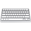 KEYBOARD emoji in Apple's design style - Unicode 2328-FE0F