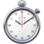 STOPWATCH emoji in Apple's design style - Unicode 23F1-FE0F