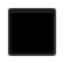 BLACK MEDIUM SQUARE emoji in Apple's design style - Unicode 25FC-FE0F