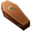 COFFIN emoji in Apple's design style - Unicode 26B0-FE0F