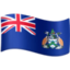 Ascension Island Flag emoji in Facebook's design style - Unicode 1F1E6-1F1E8