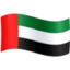 United Arab Emirates Flag emoji in Facebook's design style - Unicode 1F1E6-1F1EA