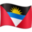 Antigua & Barbuda Flag emoji in Facebook's design style - Unicode 1F1E6-1F1EC