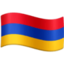 Armenia Flag emoji in Facebook's design style - Unicode 1F1E6-1F1F2