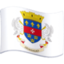 St. Barthélemy Flag emoji in Facebook's design style - Unicode 1F1E7-1F1F1