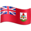 Bermuda Flag emoji in Facebook's design style - Unicode 1F1E7-1F1F2