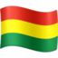 Bolivia Flag emoji in Facebook's design style - Unicode 1F1E7-1F1F4