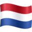 Caribbean Netherlands Flag emoji in Facebook's design style - Unicode 1F1E7-1F1F6