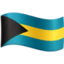 Bahamas Flag emoji in Facebook's design style - Unicode 1F1E7-1F1F8