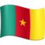 Cameroon Flag emoji in Facebook's design style - Unicode 1F1E8-1F1F2