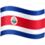 Costa Rica Flag emoji in Facebook's design style - Unicode 1F1E8-1F1F7