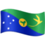 Christmas Island Flag emoji in Facebook's design style - Unicode 1F1E8-1F1FD