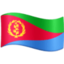 Eritrea Flag emoji in Facebook's design style - Unicode 1F1EA-1F1F7