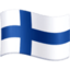 Finland Flag emoji in Facebook's design style - Unicode 1F1EB-1F1EE