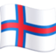 Faroe Islands Flag emoji in Facebook's design style - Unicode 1F1EB-1F1F4