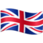 United Kingdom Flag emoji in Facebook's design style - Unicode 1F1EC-1F1E7