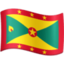 Grenada Flag emoji in Facebook's design style - Unicode 1F1EC-1F1E9