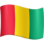 Guinea Flag emoji in Facebook's design style - Unicode 1F1EC-1F1F3