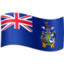 South Georgia & South Sandwich Islands Flag emoji in Facebook's design style - Unicode 1F1EC-1F1F8