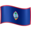 Guam Flag emoji in Facebook's design style - Unicode 1F1EC-1F1FA