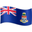 Cayman Islands Flag emoji in Facebook's design style - Unicode 1F1F0-1F1FE