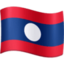 Laos Flag emoji in Facebook's design style - Unicode 1F1F1-1F1E6