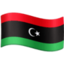 Libya Flag emoji in Facebook's design style - Unicode 1F1F1-1F1FE