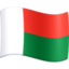 Madagascar Flag emoji in Facebook's design style - Unicode 1F1F2-1F1EC