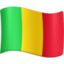 Mali Flag emoji in Facebook's design style - Unicode 1F1F2-1F1F1