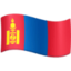 Mongolia Flag emoji in Facebook's design style - Unicode 1F1F2-1F1F3