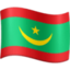 Mauritania Flag emoji in Facebook's design style - Unicode 1F1F2-1F1F7