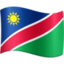 Namibia Flag emoji in Facebook's design style - Unicode 1F1F3-1F1E6