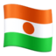 Niger Flag emoji in Facebook's design style - Unicode 1F1F3-1F1EA