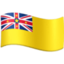 Niue Flag emoji in Facebook's design style - Unicode 1F1F3-1F1FA