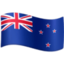 New Zealand Flag emoji in Facebook's design style - Unicode 1F1F3-1F1FF