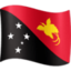 Papua New Guinea Flag emoji in Facebook's design style - Unicode 1F1F5-1F1EC