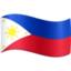 Philippines Flag emoji in Facebook's design style - Unicode 1F1F5-1F1ED