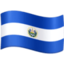 El Salvador Flag emoji in Facebook's design style - Unicode 1F1F8-1F1FB