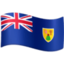 Turks & Caicos Islands Flag emoji in Facebook's design style - Unicode 1F1F9-1F1E8