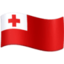 Tonga Flag emoji in Facebook's design style - Unicode 1F1F9-1F1F4