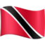 Trinidad & Tobago Flag emoji in Facebook's design style - Unicode 1F1F9-1F1F9