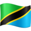 Tanzania Flag emoji in Facebook's design style - Unicode 1F1F9-1F1FF