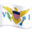 U.S. Virgin Islands Flag emoji in Facebook's design style - Unicode 1F1FB-1F1EE