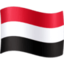 Yemen Flag emoji in Facebook's design style - Unicode 1F1FE-1F1EA