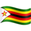 Zimbabwe Flag emoji in Facebook's design style - Unicode 1F1FF-1F1FC