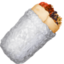 BURRITO emoji in Facebook's design style - Unicode 1F32F