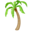 PALM TREE emoji in Facebook's design style - Unicode 1F334